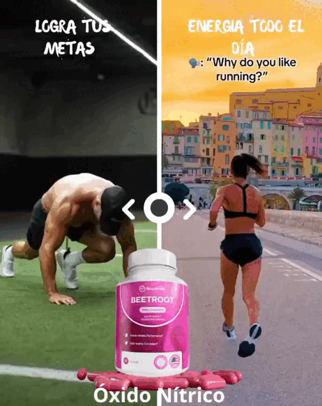 Suplemento BEETROOT (Genera tu propio ÓXIDO NÍTRICO) Y Obtén ENERGÍA NATURAL TODO EL DÍA