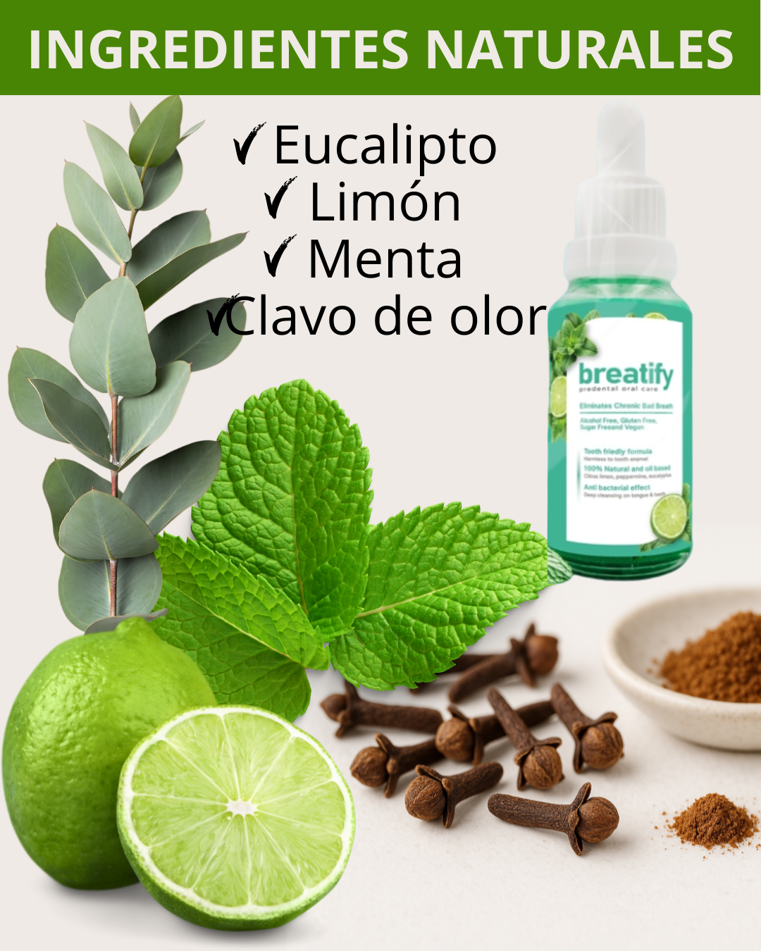 BREATIFY, CONTRA EL MAL ALIENTO CRÓNICO