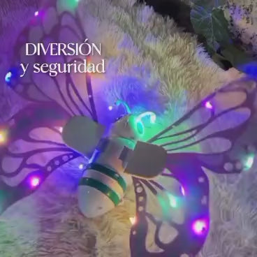 ALAS DE MARIPOSA LED CON MOVIMIENTO