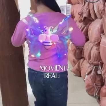 ALAS DE MARIPOSA LED CON MOVIMIENTO