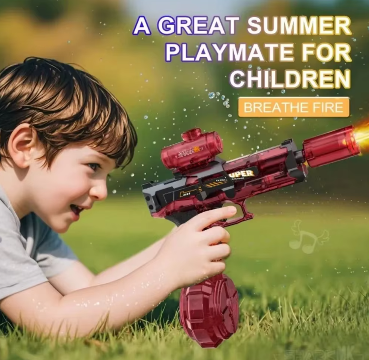 Pistola de agua eléctrica